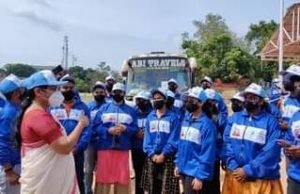 പ്രതിരോധം ശക്തമാക്കാന് കോവിഡ് ബ്രിഗേഡ്: ആദ്യ സംഘം കാസര്കോടെത്തി