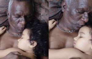 ”ഉണ്ണികളേ ഒരു കഥ പറയാം”: ഐഎം വിജയന്റെ പാട്ട് കേട്ടുറങ്ങി കുഞ്ഞു അഥീവ