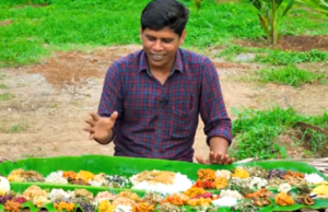 100 കൂട്ടം കറികളുമായൊരു ഓണസദ്യ: വായിൽ കപ്പലോട്ടിച്ച് ഫിറോസ് ചുട്ടിപ്പാറ, വീഡിയോ കാണാം