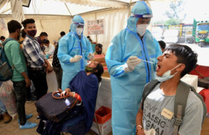 രാജ്യത്തെ 187 ജില്ലകളില് കോവിഡ് രോഗികള് കുറയുന്നു