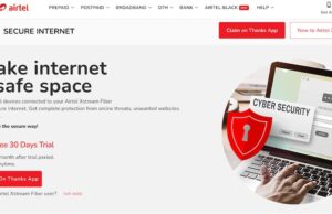 സുരക്ഷിത ഇന്റര്നെറ്റ് ഓണ്ലൈന് സേവനം ആരംഭിച്ച് എയര്ടെല്