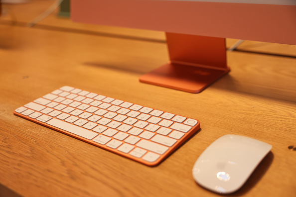 Apple Displays New Products At 5th Ave Store In New York City