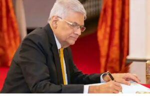 റനില് വിക്രമസിംഗെ ശ്രീലങ്കയുടെ പുതിയ പ്രസിഡന്റ്.