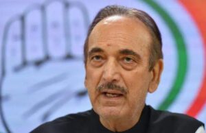 മുതിര്ന്ന കോണ്ഗ്രസ് നേതാവ് ഗുലാം നബി ആസാദ് കോണ്ഗ്രസില് നിന്ന് രാജിവച്ചു